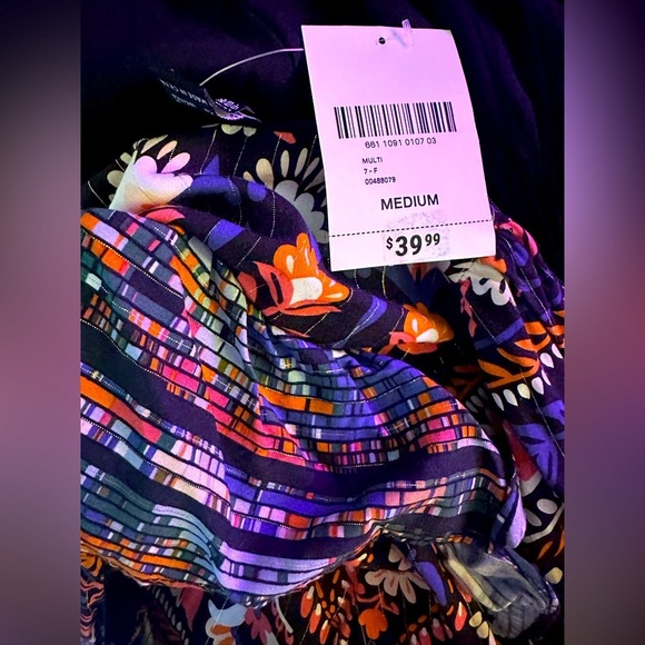 FOREVER 21 Floral Boho Dress Sz M - NWT - Picture 8 of 11